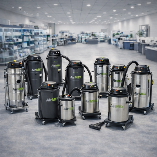 AirMex Industriesauger für gewerbliche Anwendungen
