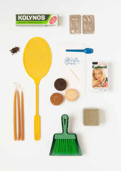 aude buttazzoni,brought back from,greece,collecting things,set