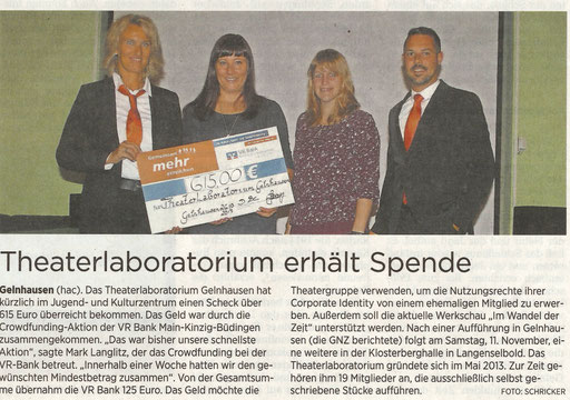 Das Sagt Die Presse Uber Uns Theaterlaboratorium Gelnhausen