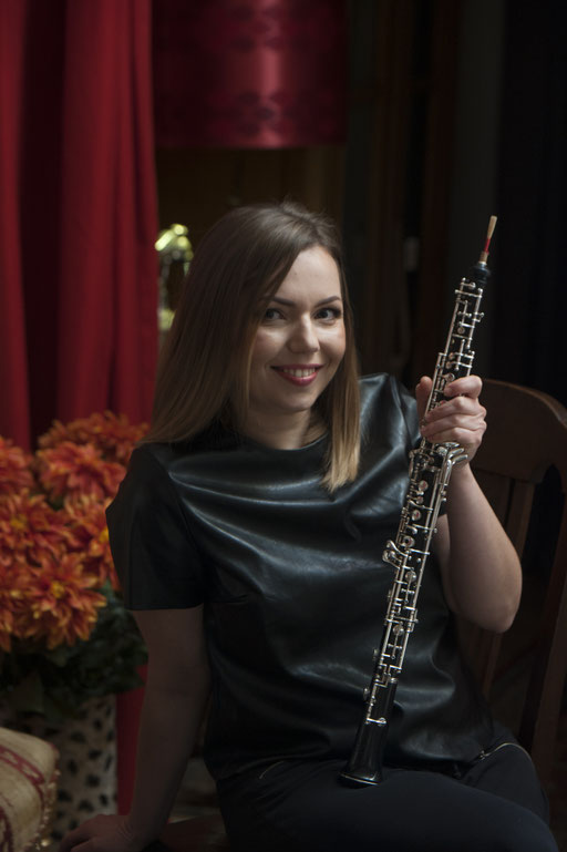 Anna Shuliakovska, Oboe. Trio Concertini