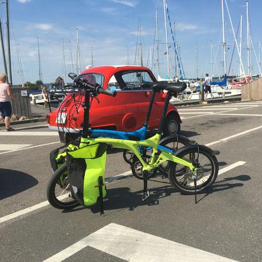 Isetta mit unseren beiden Birdies