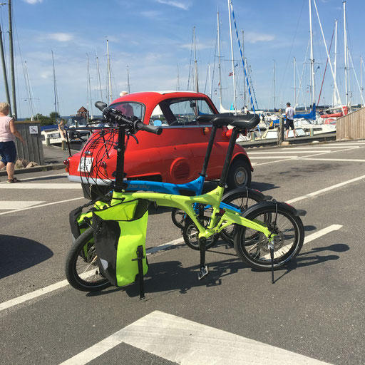 Isetta mit unseren beiden Birdies