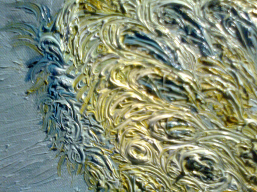 FARFALLA DI ALTRI MONDI - 2011 olio su tela 13 x 18
