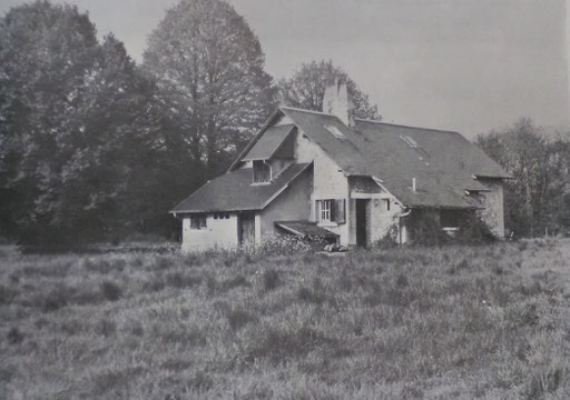 Cabane de Louis Fabulet, Photographie anonyme, source : André Renaudin, Louis Fabulet traducteur de Kipling, 1980