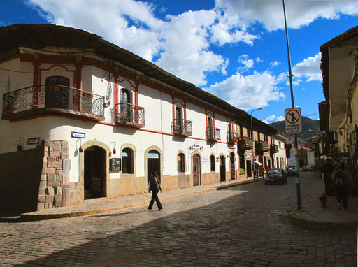 Hauptstrasse zur Plaza de Armas