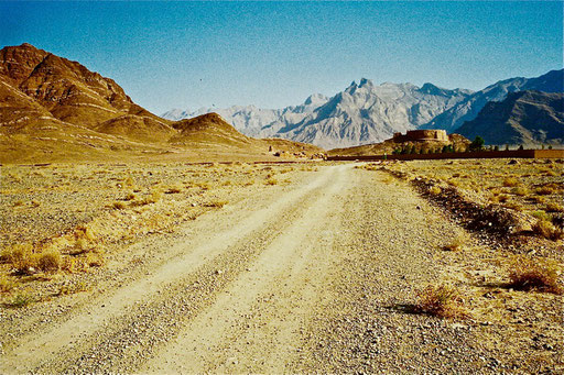 eine Piste in die Unendlichkeit