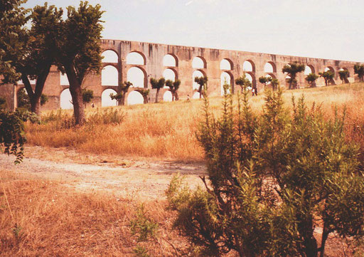 der Viadukt bei Elvas