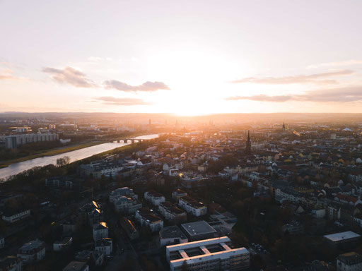 Blick über Dresden