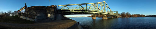 Berlin, Glienicker Brücke, 28.12.2012