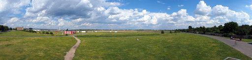 Berlin, Tempelhofer Feld, ehemaliger Flughafen Tempelhof