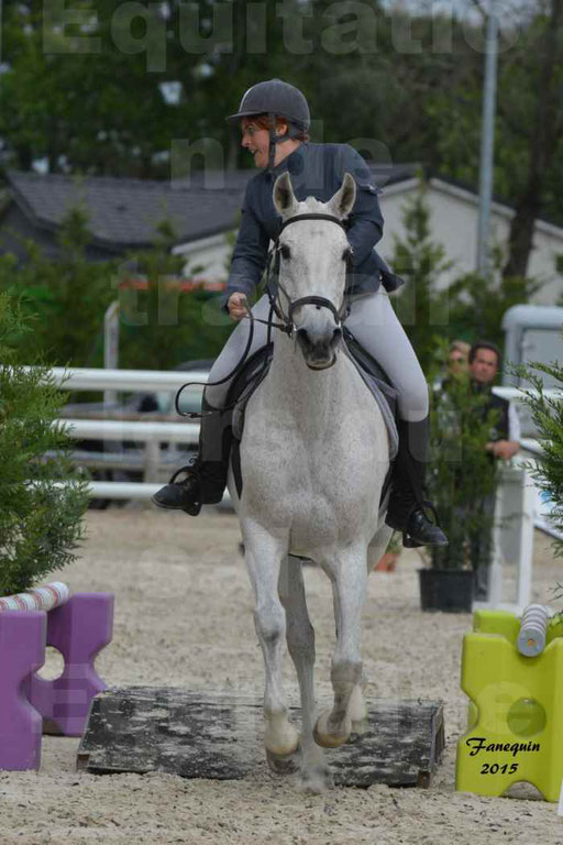 Salon Equitaine de Bordeaux 2015 - Concours d'Equitation de Travail avec chevaux Ibériques - Épreuves de Maniabilités Chronométré - 134