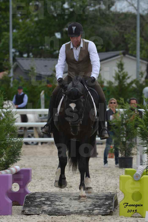 Salon Equitaine de Bordeaux 2015 - Concours d'Equitation de Travail avec chevaux Ibériques - Épreuves de Maniabilités Chronométré - 116