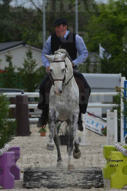 Salon Equitaine de Bordeaux 2015 - Concours d'Equitation de Travail avec chevaux Ibériques - Épreuves de Maniabilités Chronométré - 110