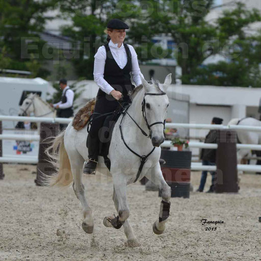 Salon Equitaine de Bordeaux 2015 - Concours d'Equitation de Travail avec chevaux Ibériques - Épreuves de Maniabilités Chronométré - 144