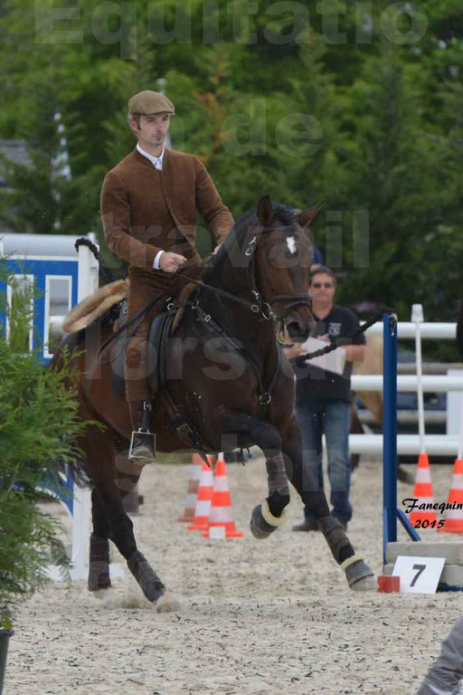 Salon Equitaine de Bordeaux 2015 - Concours d'Equitation de Travail avec chevaux Ibériques - Épreuves de Maniabilités Chronométré - 058