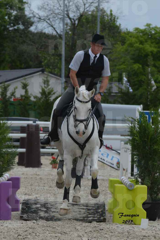 Salon Equitaine de Bordeaux 2015 - Concours d'Equitation de Travail avec chevaux Ibériques - Épreuves de Maniabilités Chronométré - 160