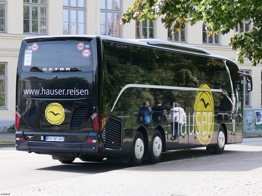 Hauser Reisen Omnibusfotokistes Webseite