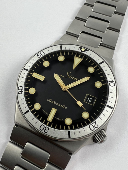 NEU/NOS VINTAGE HELMUT SINN 809 FULDA EDITION T-SWISS-T 80ZIGER MIT BOX