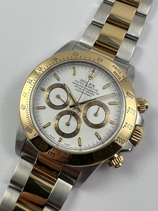 ROLEX DAYTONA ZENITH REF: 16523 MIT BOX & PAPIEREN VON 2/2000 LC100
