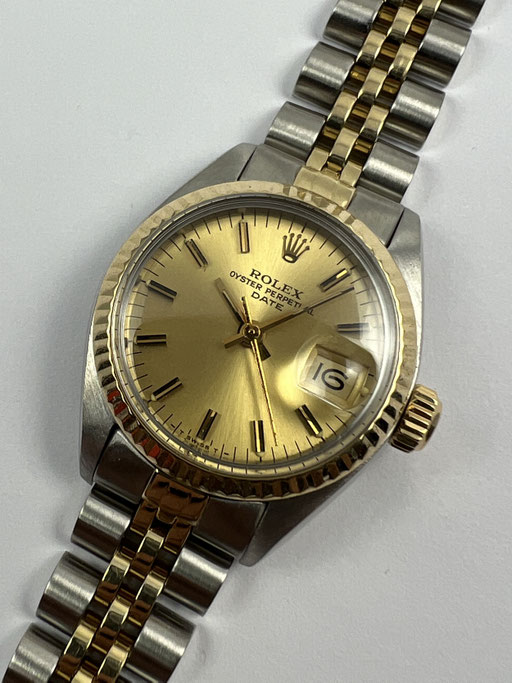 VINTAGE ROLEX LADY DATE T-SWISS-T STAHL-GOLD REF.: 6917 VON CA. 1980