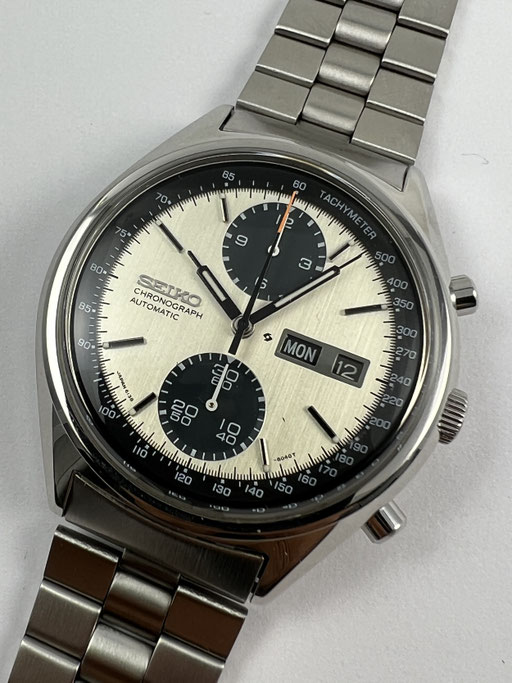 VINTAGE SEIKO PANDA AUTOMATIK CHRONOGRAPH REF: 6138-8020 70ZIGER JAHRE