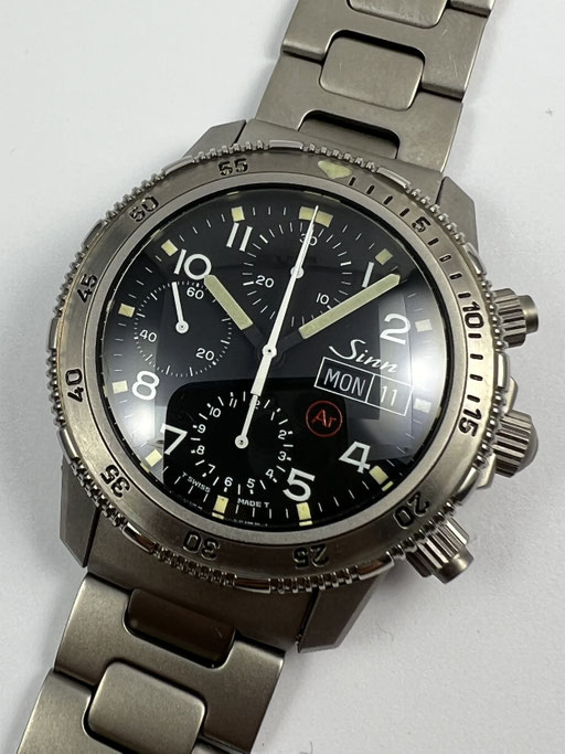 VINTAGE SINN 203 TI AR ERSTE SERIE T-SWISS-T VON 1997 TITAN