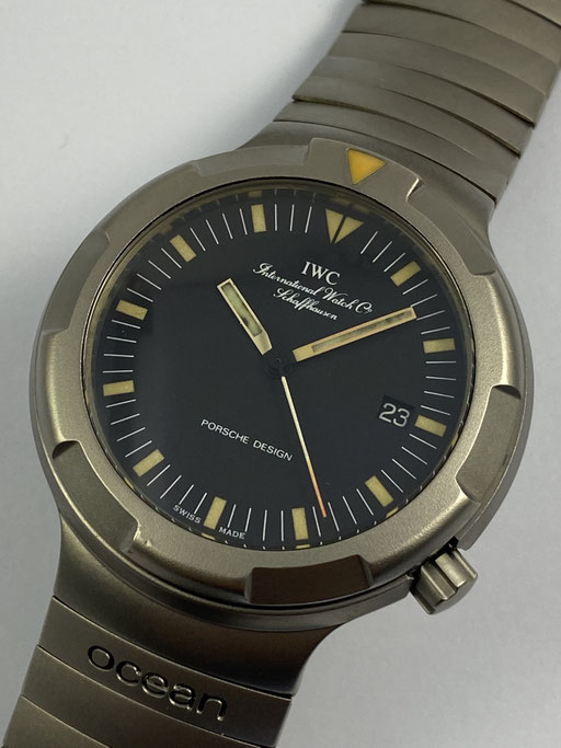 FRÜHE VINTAGE IWC OCEAN 2000 PORSCHE DESIGN REF.: 3500 VON CA. 1986