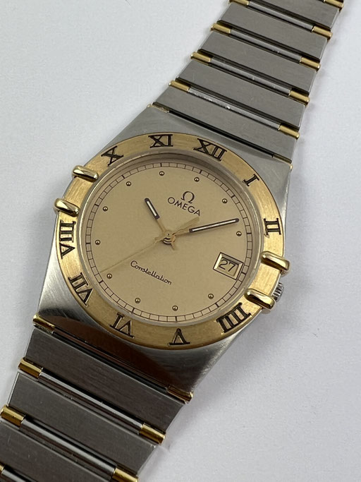 VINTAGE OMEGA CONSTELLATION STAHL / 750 GOLD REF.: 396.1070 - 90ZIGER JAHRE