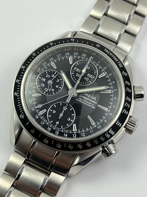 OMEGA SPEEDMASTER TRIPLE DATE REF: 178.0056/3220.50.00 FULL SET VON 2008
