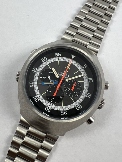 VINTAGE OMEGA FLIGHTMASTER T-SWISS-T 145.036 VON 1971 / CAL. OMEGA 911