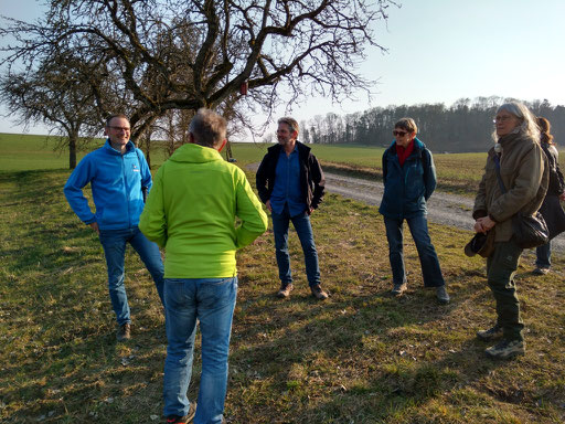 Eine Streuobstwiese ergänzt das Feuchtgebiet.