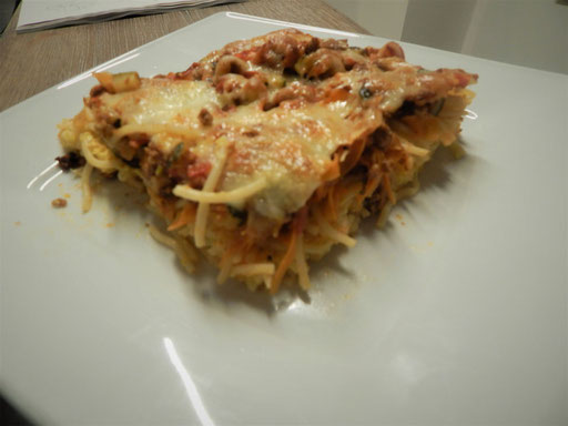 Spagetti Gemüsepizza