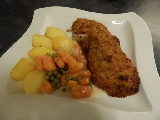 Cordon bleu und Schnitzel