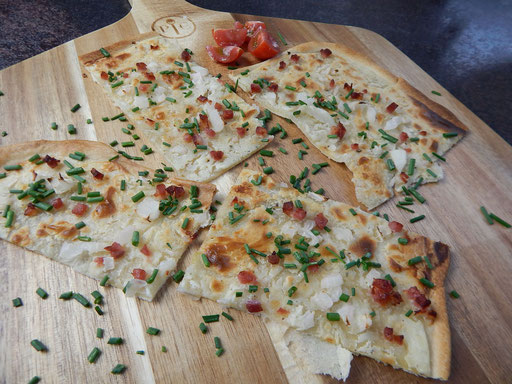 Flammkuchen Elsässer Art