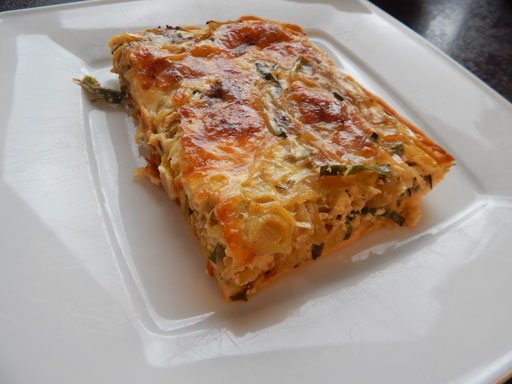 Fränkischer Zwiebel Lauch Kuchen