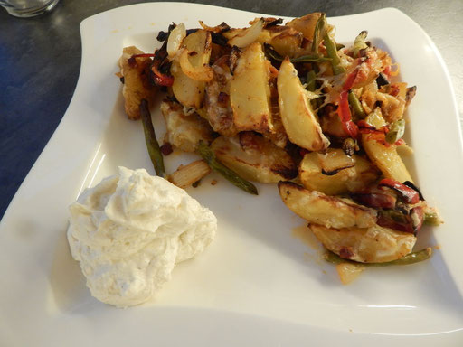 Kartoffel Gemüse Snack