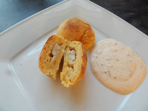 Fischstäbchen Kroketten