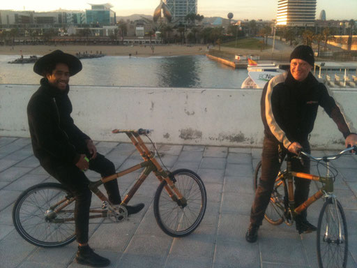 Bamboo Bike Tour at the Barcelona Port