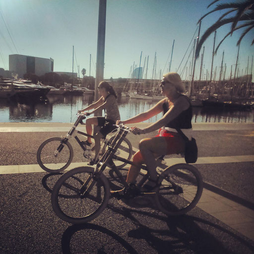 Bamboo Bike Tour at Port Vell/Moll de la Fusta, Barcelona