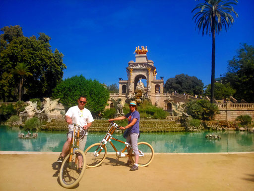 Bamboo Bike Tour at Ciutadella Parc, Barcelona