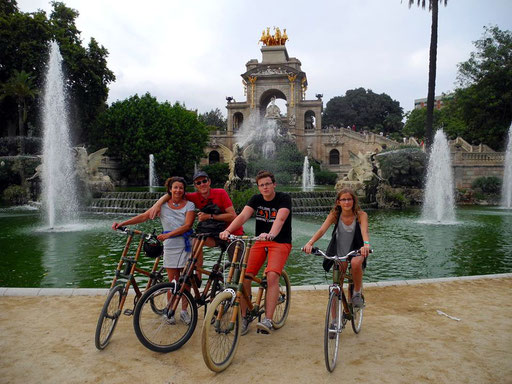 Bamboo Bike Tour at Ciutadella Parc, Barcelona