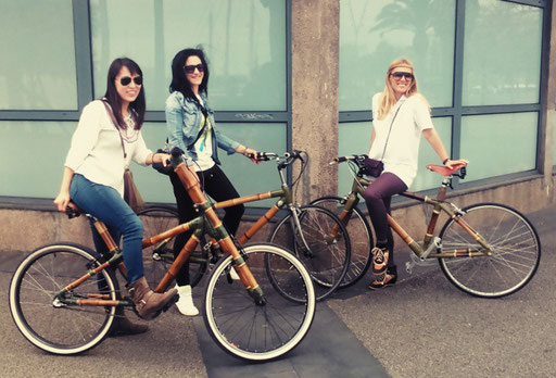 Bamboo Bike Tour at Moll de Fusta, Barcelona