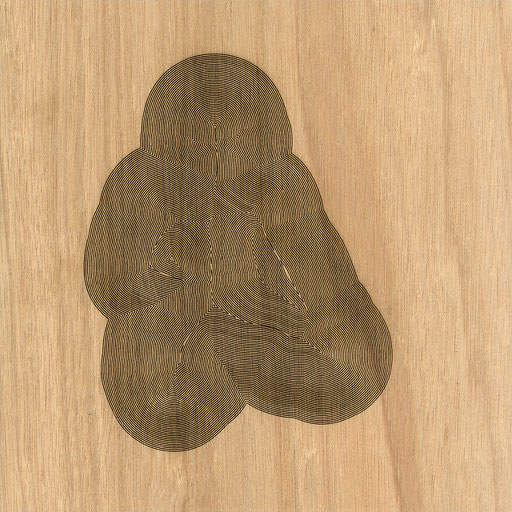 W3L1Y17S900 (1), marine plywood, 2017, 30x30cm