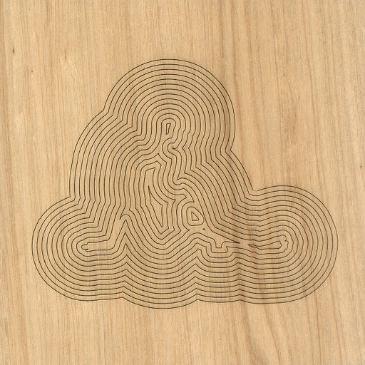 W3L4Y17S900 (2), marine plywood, 2017, 30x30cm