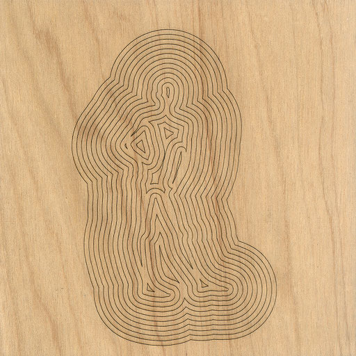 W3L4Y17S900 (1), marine plywood, 2017, 30x30cm