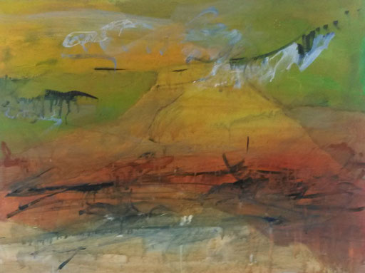 Asciano , Acryl auf Leinwand 60x80