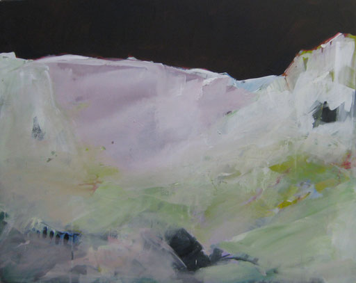 Frost, Acryl auf Leinwand, 80x100 cm