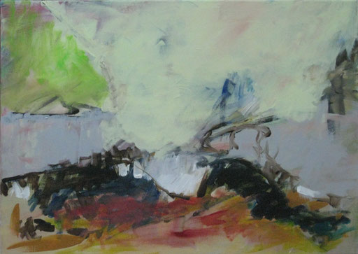 Swallow, 50x70, Acryl auf Leinwand