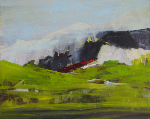 Thule, Acryl auf Leinwand, 80x100 cm