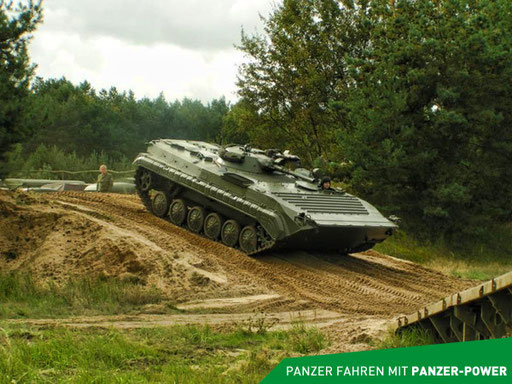 BMP-1 Panzer auf dem Tag der Technik Show